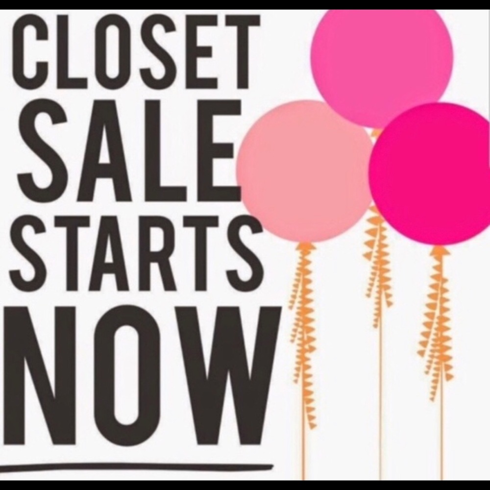 CLOSET SALE